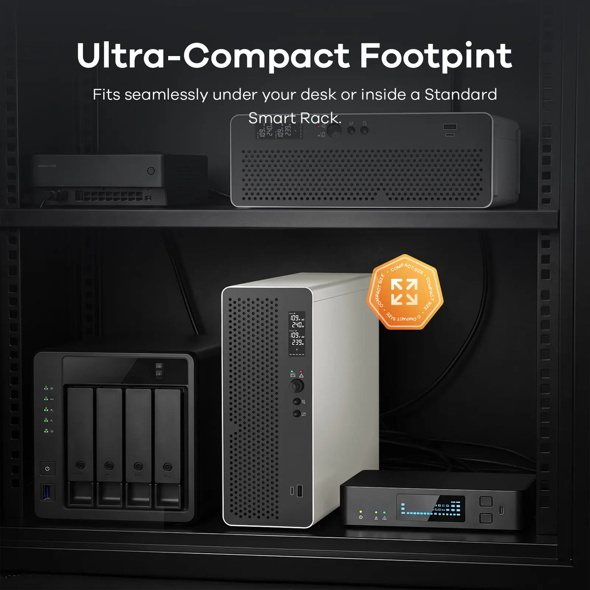 ADMLi 1500VA/ 1000W UPS Lithium Backup Battery